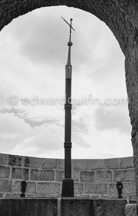 The Joyce Martello Tower at Seapoint (Sandycove). Dublin 1963. - Photo by Edward Quinn