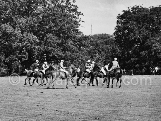 Polo at the Sports Ground, Phoenix Park. Dublin 1963. - Photo by Edward Quinn