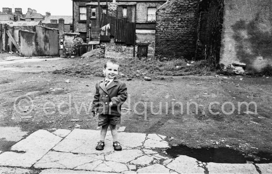 Boy in his sunday best. Dublin 1963. - Photo by Edward Quinn