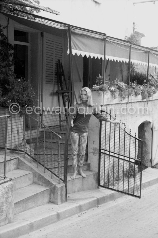 Brigitte Bardot. Saint-Tropez 1959. - Photo by Edward Quinn