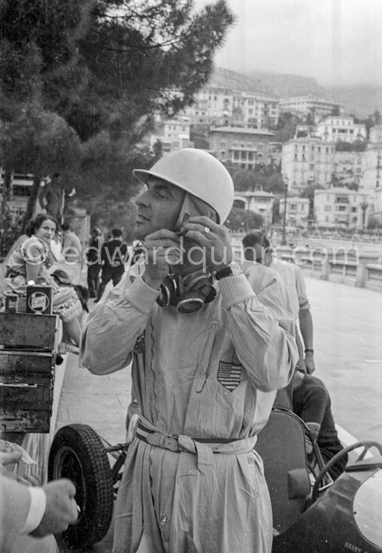 Harry Schell, (6) Cooper Jap. Formula 3 Grand Prix, called "The Prix de Monte-Carlo". Monaco 1950. - Photo by Edward Quinn