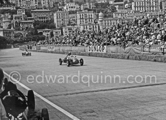 Ken Carter, (24) Cooper Jap. Formula 3 Grand Prix, called "The Prix de Monte-Carlo". Monaco 1950. - Photo by Edward Quinn
