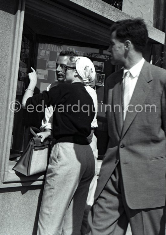 Grace Kelly. Cannes Film Festival 1955 - Photo by Edward Quinn