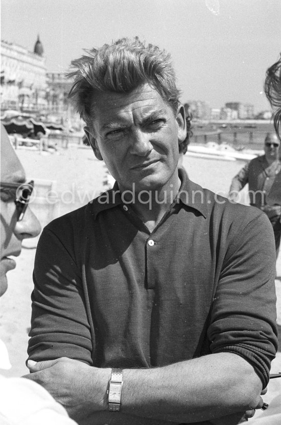 Jean Marais. Cannes Film Festival 1958. - Photo by Edward Quinn