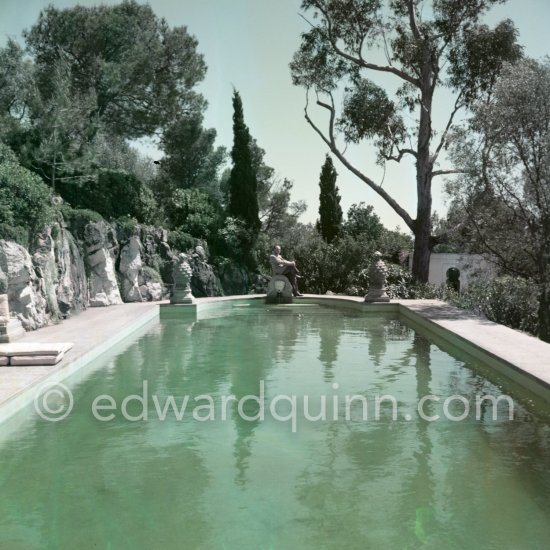 Somerset Maugham lived at his Villa Mauresque in Saint-Jean-Cap-Ferrat. He bought the property in 1926 from a bishop and created one of the most beautiful artistic gardens in the world. - Photo by Edward Quinn