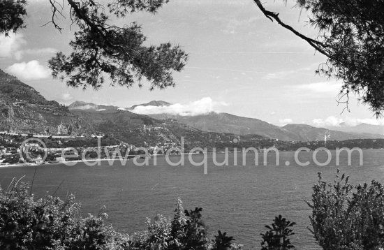 Views of Monte Carlo, 1950. - Photo by Edward Quinn