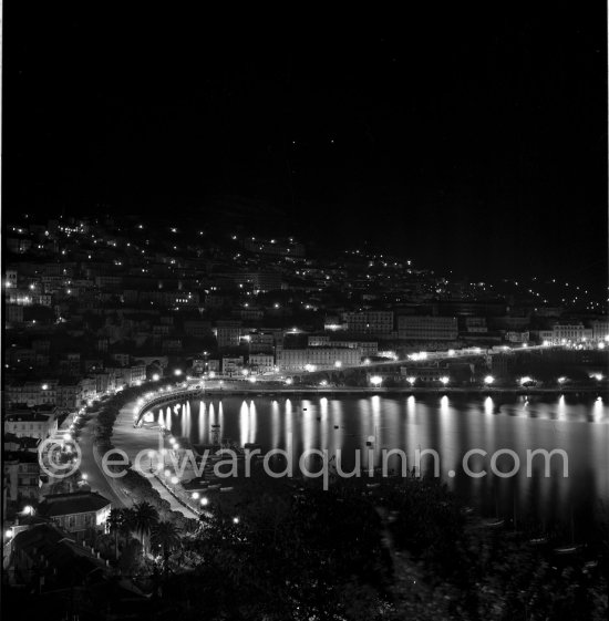Views of Monte Carlo 1951. - Photo by Edward Quinn