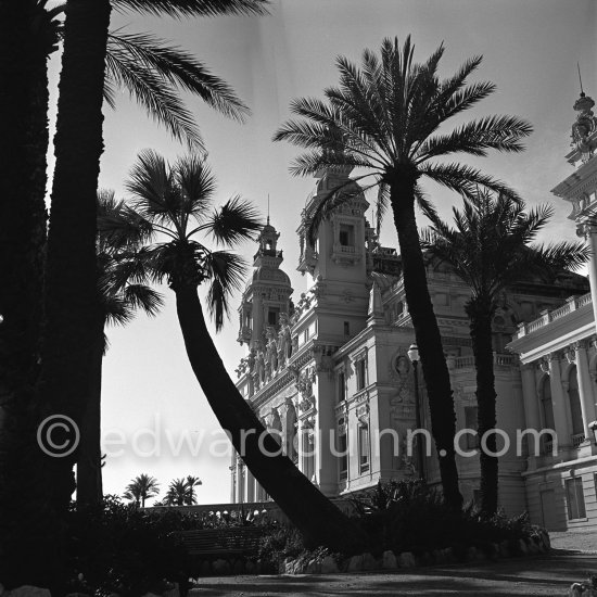Monte Carlo Casino 1951. - Photo by Edward Quinn