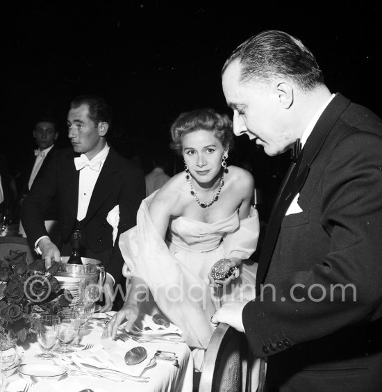 Tina Onassis. Monte Carlo Easter Gala 1954. - Photo by Edward Quinn
