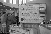 At the German Industries Fair (10. Deutsche Industrieausstellung). Messe Berlin 1952. - Photo by Edward Quinn