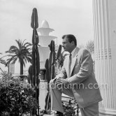 Lex Barker. Cannes Film Festival 1953. - Photo by Edward Quinn
