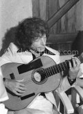 Manitas de Plata (Little Silverhands), flamenco guitarist. Saint-Tropez 1978. - Photo by Edward Quinn