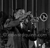 Roy Eldridge. Festival de Jazz, Cannes 1958. - Photo by Edward Quinn