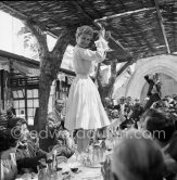 Mitzi Gaynor, Cannes Film Festival 1958 - Photo by Edward Quinn