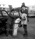 Rex Harrison, Nice Airport 1959. - Photo by Edward Quinn