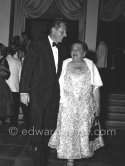 Danny Kaye and Elsa Maxwell at the Red Cross Gala. Monte Carlo 1955. - Photo by Edward Quinn