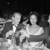 Marcel Pagnol, Jury President of the Cannes Film Festival and Dorothy Dandridge. Cannes 1955. - Photo by Edward Quinn