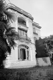 "La Californie", seen from the garden. This side of the house faced south, and on the top floor where Pablo Picasso worked and fed the pigeons, he could see the Mediterranean. Cannes 1961. Today: Pavillon de Flore, 22 Avenue de Coste Belle, Cannes. - Photo by Edward Quinn