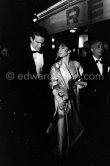 Natalie Wood and Warren Beatty attending the Cannes Film Festival 1962. - Photo by Edward Quinn