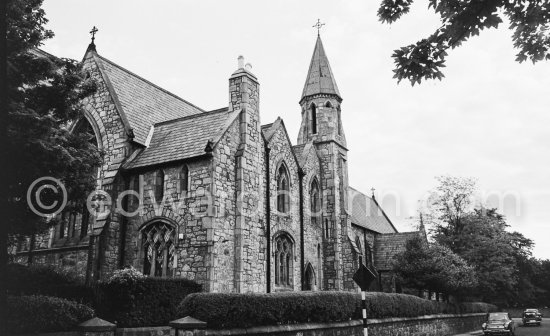 Church not yet identified. Dublin 1963. - Photo by Edward Quinn