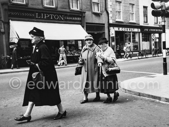 Lipton Groceries. Dublin 1963. - Photo by Edward Quinn