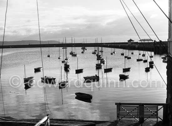 Howth Harbor. Dublin 1963. - Photo by Edward Quinn