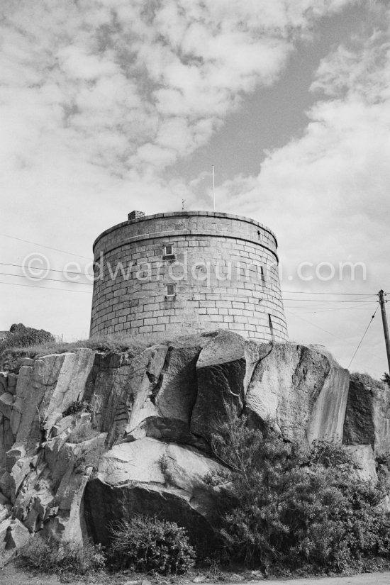 The Joyce Martello Tower at Seapoint (Sandycove). Dublin 1963. - Photo by Edward Quinn