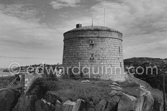 The Joyce Martello Tower at Seapoint (Sandycove). Dublin 1963. - Photo by Edward Quinn