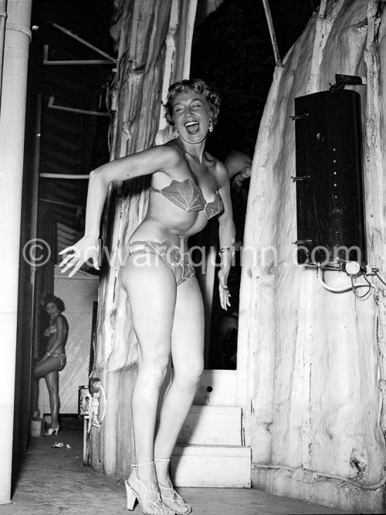 Beauty contest at Casino Juan-les-Pins 1953. - Photo by Edward Quinn