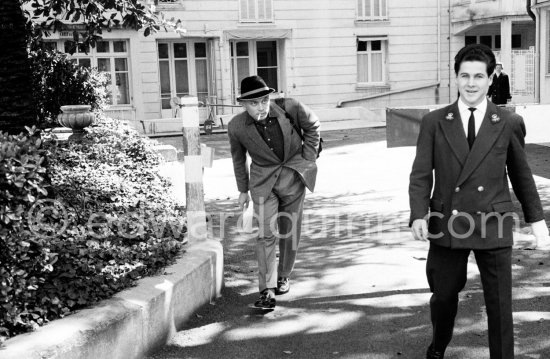 Yul Brynner pictured in Saint-Tropez 1959. - Photo by Edward Quinn