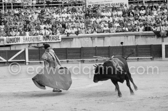 Paco Camino, Nimes 1960. A bullfight Picasso attended (see "Picasso"). - Photo by Edward Quinn