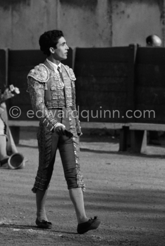 Paco Camino, Nimes 1960. A bullfight Picasso attended (see "Picasso"). - Photo by Edward Quinn