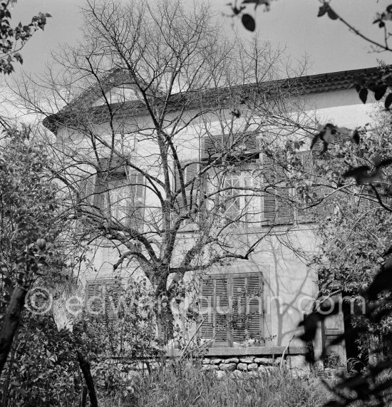 Paul Cézanne\'s studio. Aix-en-Provence April 1954. - Photo by Edward Quinn