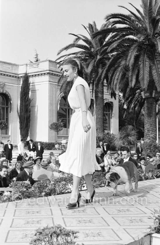 Concours d’élégance, Cannes 1954. Edward Quinn Photographer