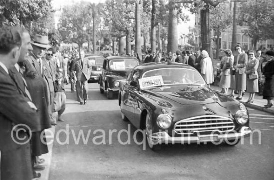 Concours d'Elegance Monte Carlo 1951. Car? - Photo by Edward Quinn