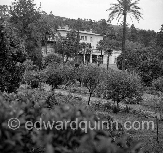 Chateau de Thorenc, property of Bao Dai, Empereur d’Annam. Cannes 1953. - Photo by Edward Quinn