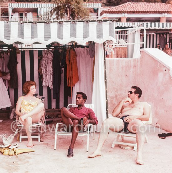 Sammy Davis Jr. He was at Monaco for the Cross Gala at the Sporting d’Eté 1961. - Photo by Edward Quinn