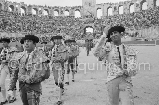 Luis Miguel Dominguin. Arles 1960. A bullfight Picasso attended (see "Picasso"). - Photo by Edward Quinn