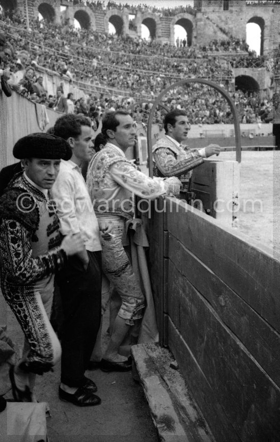 Luis Miguel Dominguin. Arles 1960. A bullfight Picasso attended (see "Picasso"). - Photo by Edward Quinn