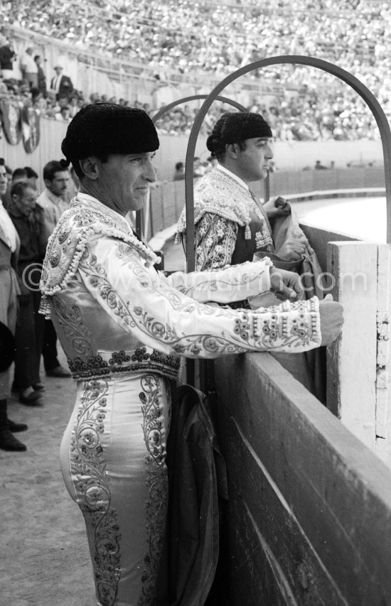 Luis Miguel Dominguin. Arles 1960. A bullfight Picasso attended (see "Picasso"). - Photo by Edward Quinn