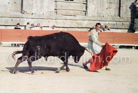 Luis Miguel Dominguin. Arles 1960. A bullfight Picasso attended (see "Picasso"). - Photo by Edward Quinn