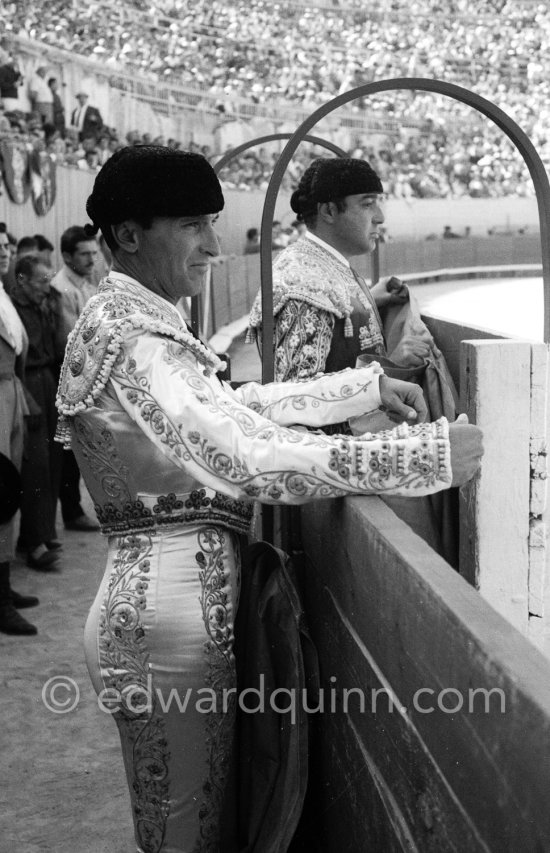 Luis Miguel Dominguin. Arles 1960. A bullfight Picasso attended (see "Picasso"). - Photo by Edward Quinn