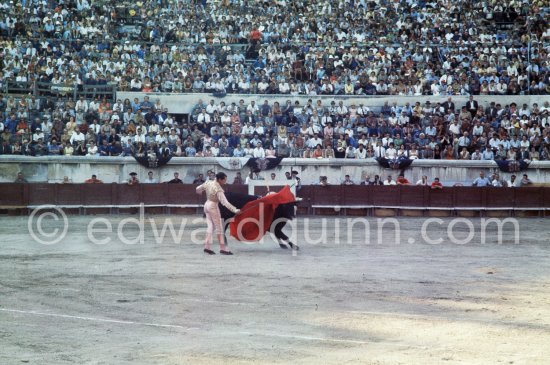 Luis Miguel Dominguin. Nimes 1960. A bullfight Picasso attended (see "Picasso"). - Photo by Edward Quinn