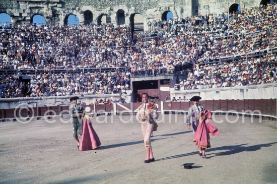 Luis Miguel Dominguin. Nimes 1960. A bullfight Picasso attended (see "Picasso"). - Photo by Edward Quinn