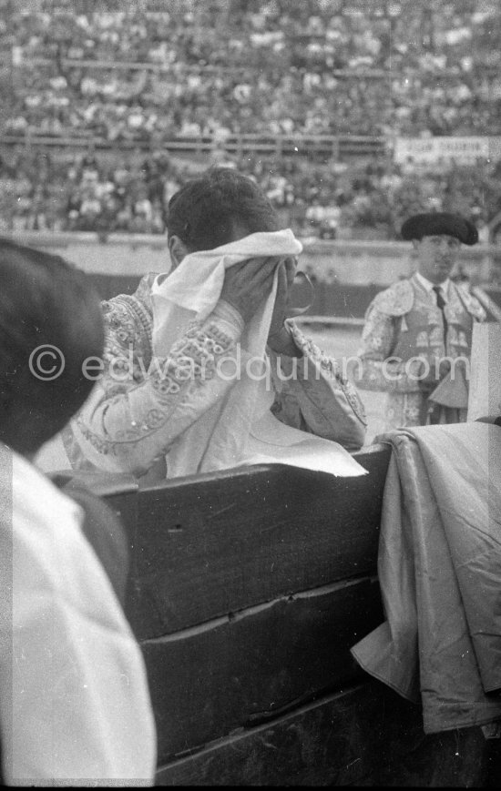 Luis Miguel Dominguin. Nimes 1960. A bullfight Picasso attended (see "Picasso"). - Photo by Edward Quinn