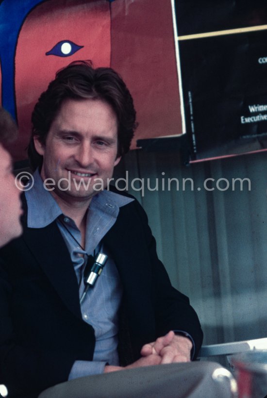 Michael Douglas on the occasion of the screening "The China Syndrome" at the Cannes Film Festival 1979. - Photo by Edward Quinn