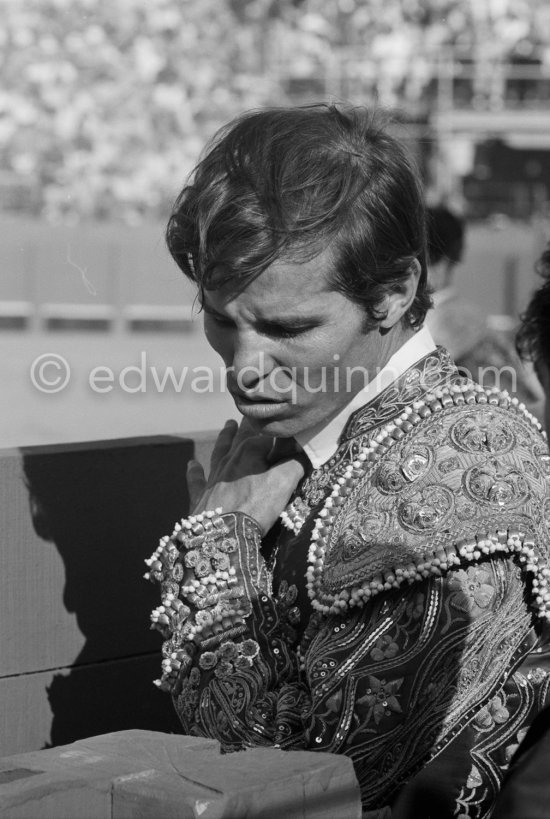 El Cordobés. Fréjus 1965. A bullfight Picasso attended (see "Picasso"). - Photo by Edward Quinn