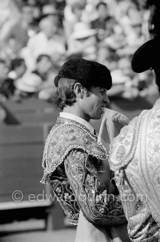 El Cordobés. Fréjus 1965. A bullfight Picasso attended (see "Picasso"). - Photo by Edward Quinn