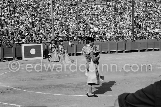 El Cordobés. Fréjus 1965. A bullfight Picasso attended (see "Picasso"). - Photo by Edward Quinn