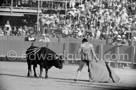 El Cordobés. Fréjus 1965. A bullfight Picasso attended (see "Picasso"). - Photo by Edward Quinn